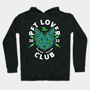 Cat Club T-Shirt Hoodie